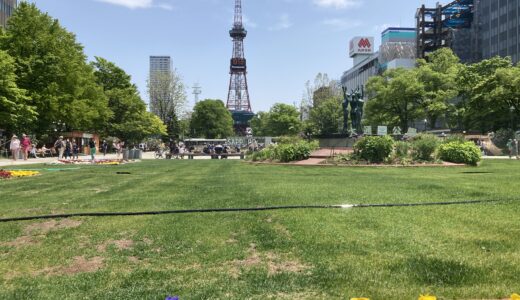 札幌大通公園の初夏